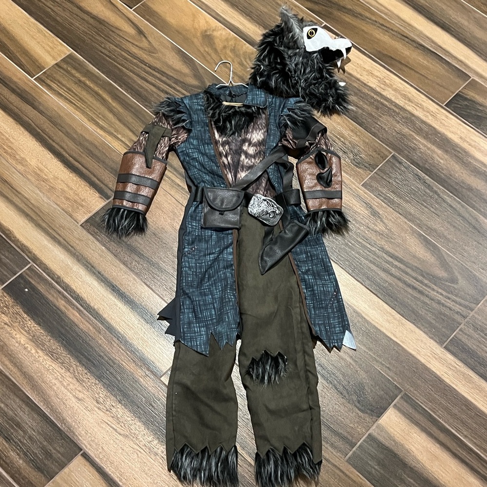 Wolf Costume with Faux Fur